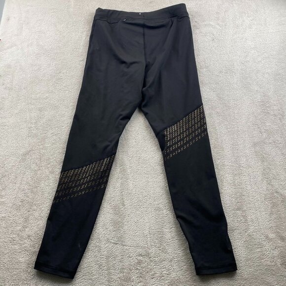 Puma Woman's Training Pants Medium Athletic Legging DryCell Performance Black Ti - Picture 11 of 11